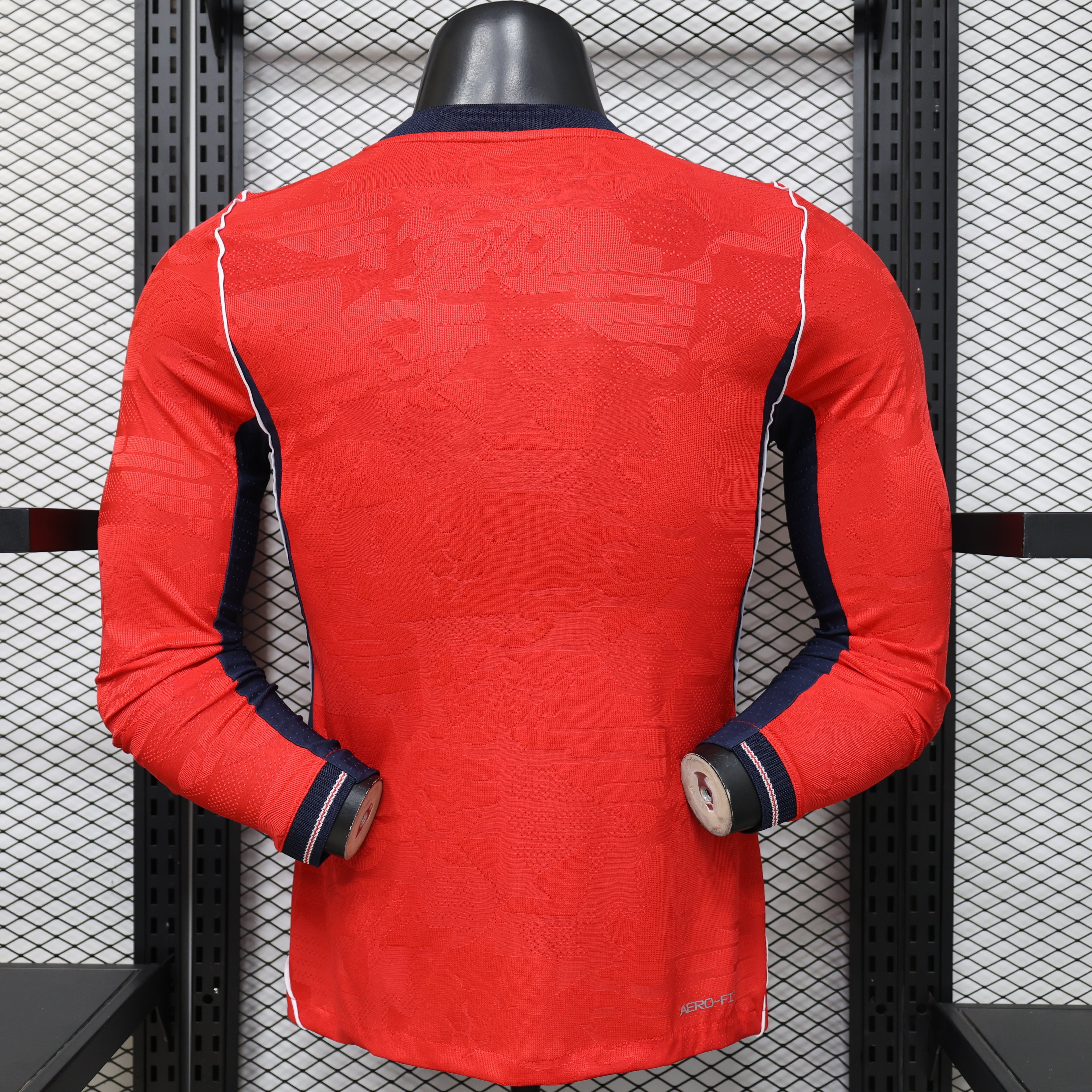 England Away Long Sleeves Jersey Player Version World Cup 2026 - Imagen 2