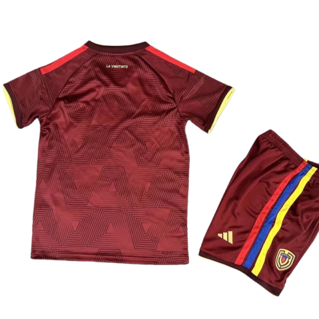 Kids Venezuela Home Jersey Kit World Cup 2026 - Imagen 2