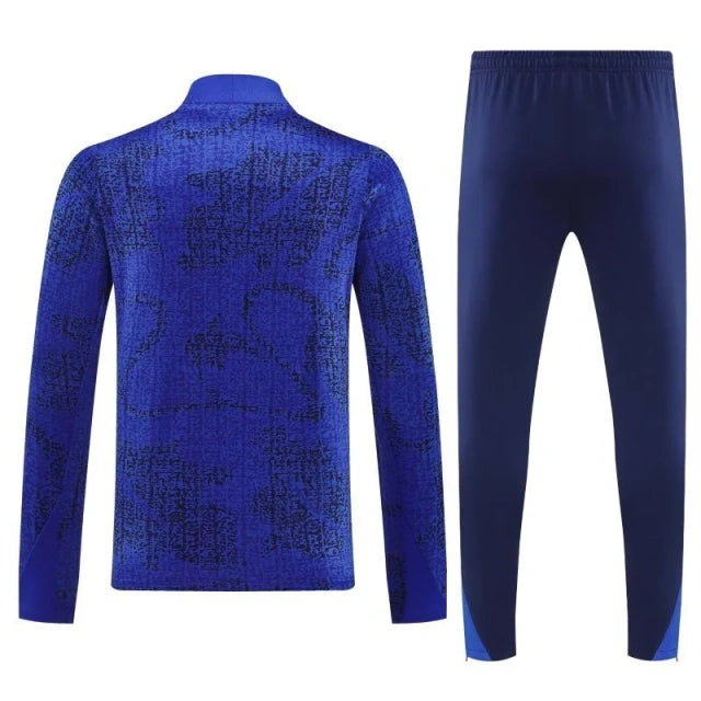 France Training Kit (Sweatshirt +Pants) Blue World Cup 2026 - Imagen 2