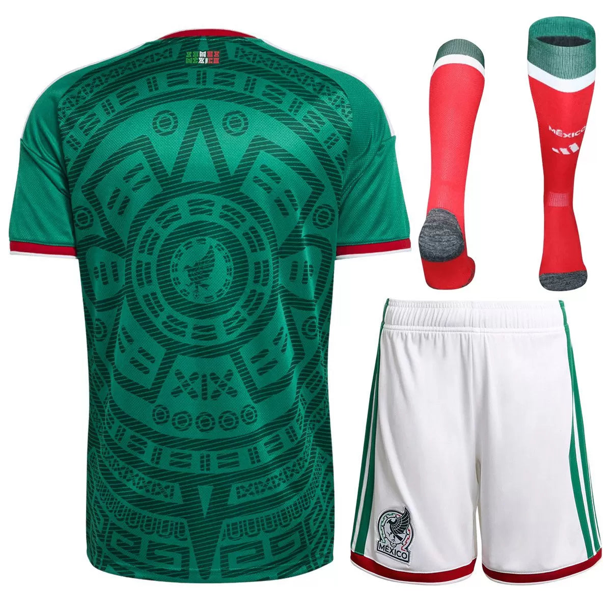 Mexico Home Jersey Full Kit World Cup 2026 - Imagen 2